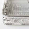 Stainless Steel Basket Customize Stainless Steel Medical Disinfection Basket Factory